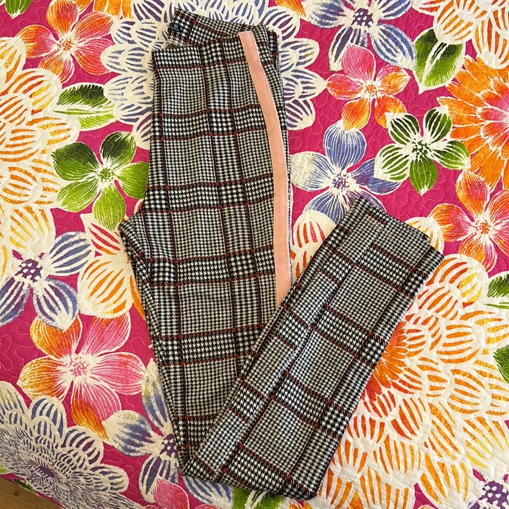 Abercrombie Plaid Leggings